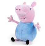 PELUCHE  GEANTE PEPPA PIG : GEORGE 73 CM - GRANDE PELUCHE LICENCE PEPPA LE COCHON