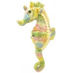 PELUCHE HIPPOCAMPE JAUNE 27 CM - ANIMAUX DE LA MER - WILD PLANET - K7499