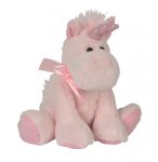 PELUCHE LICORNE ROSE 36CM - ANIMAUX FANTASTIQUE - NICOTOY - 5835910B