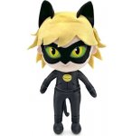 PELUCHE MIRACULOUS : CHAT NOIR 32 CM - ADRIEN - PELUCHE LICENCE
