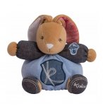 PELUCHE P'TIT LAPINOU CHARMEUR BLUE DENIM 18 CM - KALOO - 960061