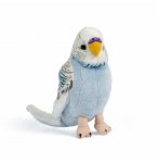 PELUCHE PERRUCHE BLEUE 20 CM - LIVING NATURE AN380B