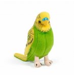 PELUCHE PERRUCHE VERTE 20 CM - LIVING NATURE AN380A