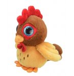 PELUCHE POULE 20 CM - ANIMAUX DE LA FERME - WILD PLANET - K8296