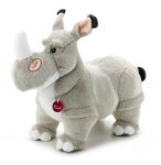 PELUCHE RHINOCEROS NAPOLEON 24 CM - CLASSIC EXOTIQUE - TRUDI - 27173