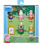 PEPPA LE COCHON FAIT DE LA PEINTURE EN FORET - 6 PIECES + 5 FIGURINES PEPPA PIG + 1 ACCESSOIRE - MINI UNIVERS