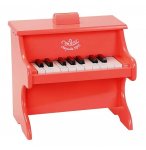 PIANO CRAZY ORANGE EN BOIS 18 TOUCHES + PARTITIONS - VILAC - 8364 - JOUET MUSICAL