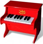 PIANO ROUGE EN BOIS - VILAC - 8317 - JOUET INSTRUMENT DE MUSIQUE