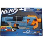 PISTOLET NERF ELITE 2.0 COMMANDER RD-6 + 12 FLECHETTES - HASBRO - E9485