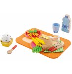 PLATEAU DEJEUNER LUNCH EN BOIS - SEVI - 82859 - JEU D'IMITATION DINETTE