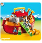 PLAYMOBIL 1.2.3 6765 ARCHE DE NOE TRANSPORTABLE