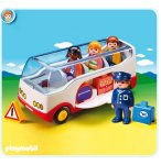 PLAYMOBIL 1.2.3 6773 AUTOCAR DE VOYAGE