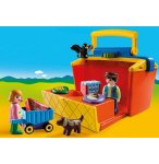 PLAYMOBIL 1.2.3 9123 ETAL DE MARCHE TRANSPORTABLE