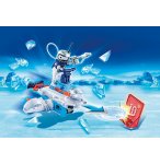 PLAYMOBIL ACTION 6833 ANDROIDE DE GLACE AVEC LANCE DISQUES