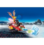 PLAYMOBIL ACTION 6834 ROBOT DE FEU AVEC LANCE DISQUES