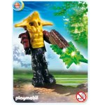 PLAYMOBIL CHASSEURS DE TRESORS 4848 GARDIEN DU TEMPLE AVEC ARME LUMINEUSE VERTE