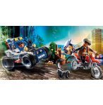 PLAYMOBIL CITY ACTION 70570 POLICIER AVEC VOITURETTE ET VOLEUR A MOTO