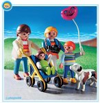 PLAYMOBIL CITY LIFE 3209 FAMILLE / POUSSETTE