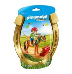 PLAYMOBIL COUNTRY 6968 PONEY A DECORER FLEUR