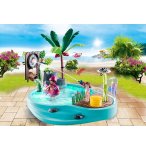 PLAYMOBIL FAMILY FUN 70610 PISCINE AVEC JET D'EAU