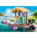 PLAYMOBIL FAMILY FUN 70612 BAR FLOTTANT ET VACANCIERS