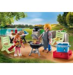 PLAYMOBIL FAMILY FUN 71427 BARBECUE AVEC PAPA ET ENFANT