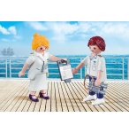 PLAYMOBIL FAMILY FUN 9216 DUO PACK HOTE ET HOTESSE DE CROISIERE