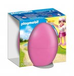 PLAYMOBIL FERME 70084 OEUF MINI SNACK : SERVEUSE AVEC COMPTOIR + ACCESSOIRES