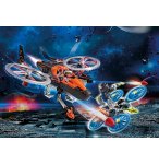 PLAYMOBIL GALAXY POLICE 70023 HELICOPTERE ET PIRATES DE L'ESPACE