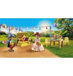 PLAYMOBIL MY LIFE 71451 SET CADEAU : ENFANTS AVEC DECORATIONS DE FETE