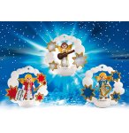 PLAYMOBIL NOEL 5591 DECORATIONS POUR ACCROCHER AU SAPIN - 3 ANGES DE NOEL 