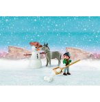 PLAYMOBIL SPIRIT RIDING FREE 70398 LA MECHE ET MONSIEUR CAROTTE EN HIVER