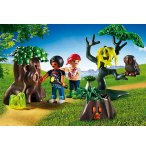 PLAYMOBIL SUMMER FUN 6891 ENFANTS AVEC VEGETATION ET LAMPE TORCHE