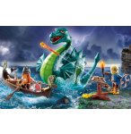PLAYMOBIL VIKING 71830 DUO DE VIKINGS, BARQUE, CANON ET MONSTRE MARIN