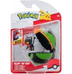 POKEMON CLIP 'N' GO : FLAMIAOU ET SA SOMBRE BALL - SOMBREBALL - FIGURINE - BANDAI