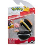 POKEMON CLIP 'N' GO : SNUBBULL ET SA LUXE BALL - LUXEBALL - FIGURINE - BANDAI - 37944