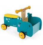 PORTEUR HIPPOPOTAME EN BOIS - JANOD - 08003 - PORTEUR ANIMAL BEBE