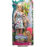 POUPEE BARBIE : CHELSEA BLONDE ANNIVERSAIRE + CHIEN + VALISE + VETEMENT - MATTEL - GRT87