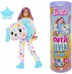 POUPEE BARBIE CUTIE REVEAL DALMATIEN 10 SURPRISES - COSTUME PELUCHE ANIMAL - MATTEL - HRK41