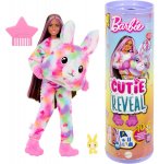 POUPEE BARBIE CUTIE REVEAL LAPIN 10 SURPRISES - COSTUME PELUCHE ANIMAL - MATTEL - HRK38