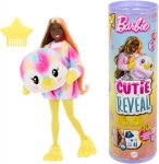 POUPEE BARBIE CUTIE REVEAL PINGOUIN 10 SURPRISES - COSTUME PELUCHE ANIMAL - MATTEL - HRK40