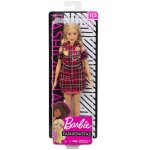 POUPEE BARBIE FASHIONISTAS ROBE ECOSSAISE LOVE - MATTEL - GBK09