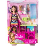 POUPEE BARBIE METIER : ANIMALERIE DE BARBIE AVEC CHIEN ET LAPIN + 3 ACCESSOIRES - POUPEE MANNEQUIN - MATTEL  - MATTEL - HGM62