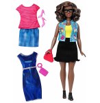 POUPEE BARBIE NOIRE FASHIONISTAS - CHANDRA AVEC VESTE EMOJI FUN - MATTEL - DTF02