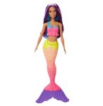 POUPEE BARBIE SIRENE MULTICOLORE ARC EN CIEL - DREAMTOPIA - MATTEL - FJC90