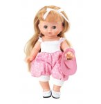 POUPEE CALINETTE ROSE 28 CM - PETITCOLLIN - 712837 - MADE IN FRANCE