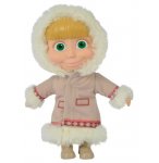 POUPEE MASHA MANTEAU D'HIVERS 21 CM - POUPEE CORPS SOUPLE - MASHA ET MICHKA - SIMBA