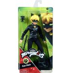 POUPEE MIRACULOUS : CHAT NOIR 26 CM + 2 ACCESSOIRES - POUPEE MANNEQUIN ARTICULEE - ADRIEN - BANDAI - P50002