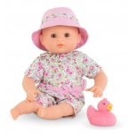 POUPON MON PREMIER BEBE BAIN FILLE CORALIE JARDIN EN FLEURS 30 CM - COROLLE - 100600