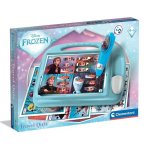 PUPITRE EDUCATIF REINE DES NEIGES, DISNEY FROZEN - TRAVEL QUIZ - CLEMENTONI - 16674 - JEU EDUCATIF ELECTRONIQUE